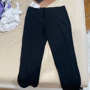 BRAND NEW ‼️‼️ zara basic cropped black trouser pant